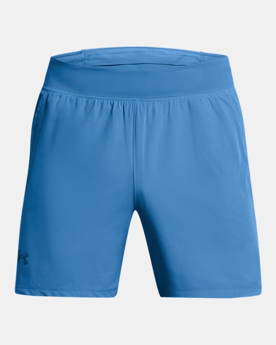 Men's UA Launch Elite 5'' Shorts in Blue image number 5
